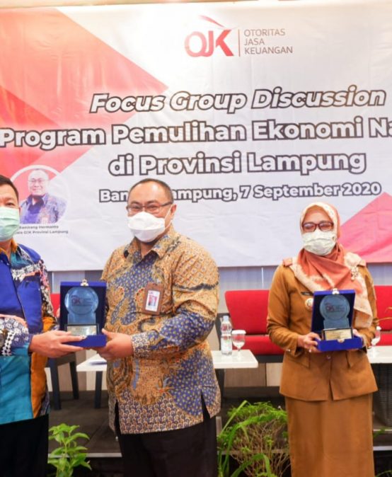 FGD OJK “Program Pemulihan Ekonomi Nasional di Provinsi Lampung”