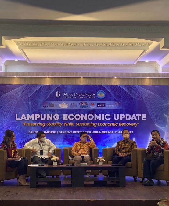 KPwBI Lampung Province Together with FEB Unila Held a Seminar